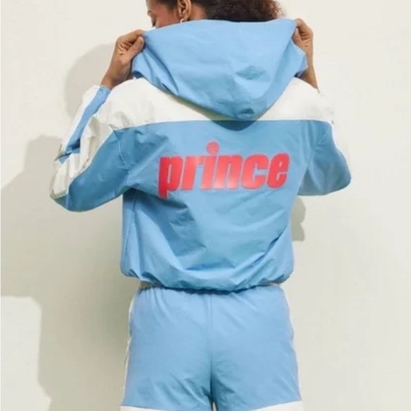 Prince Jackets & Blazers - Prince pickleball x Target XS Cropped Windbreaker XS NWT dusty blue & pink